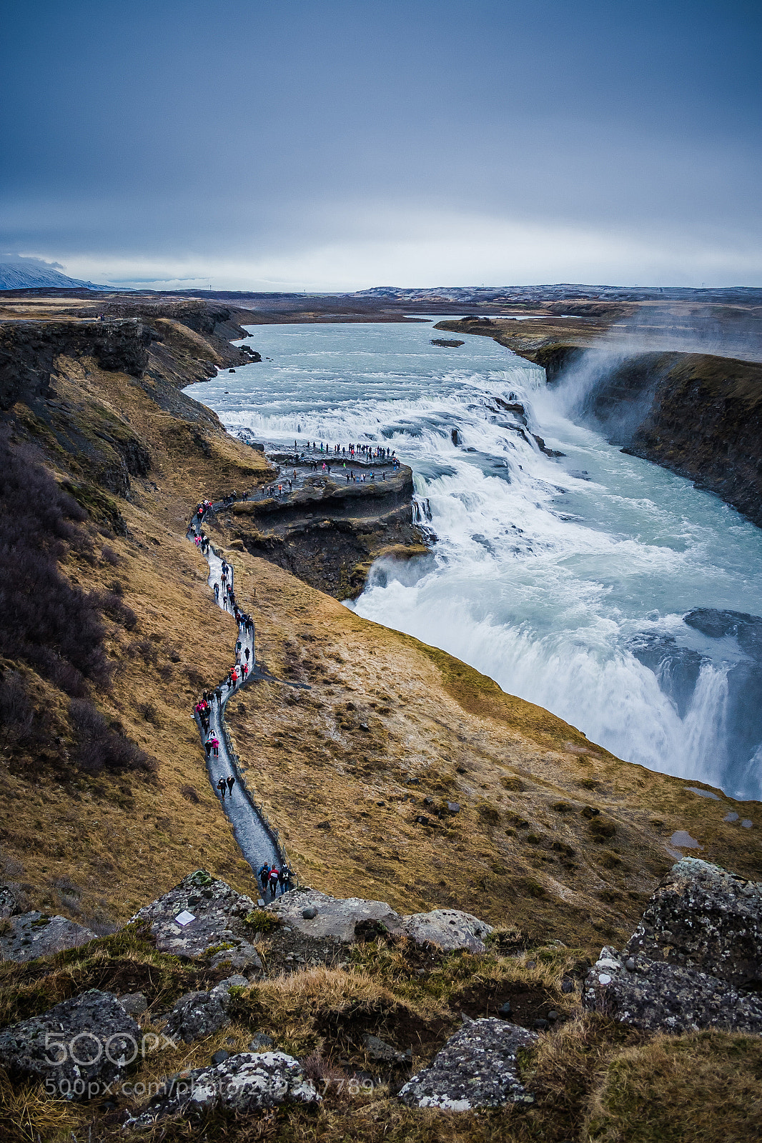 Canon EOS 1000D (EOS Digital Rebel XS / EOS Kiss F) sample photo. Gullfoss waterfall, iceland photography