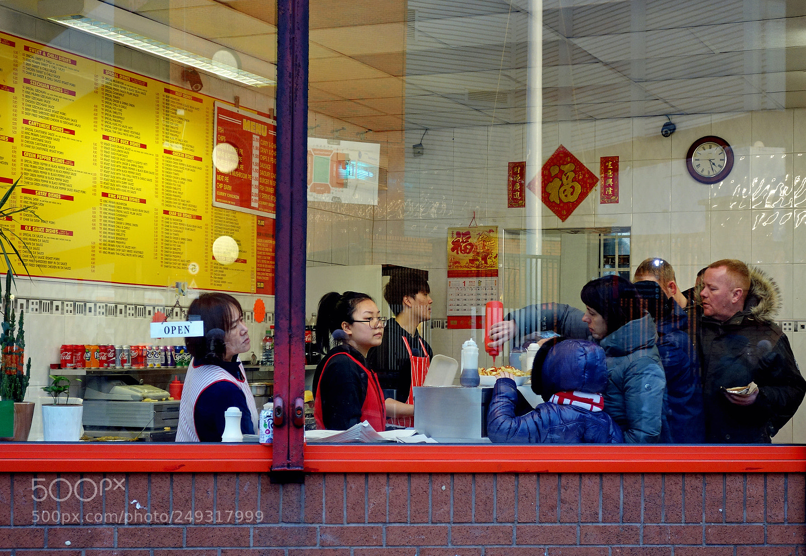 Sony Cyber-shot DSC-RX100 sample photo. Fish and chip shop photography