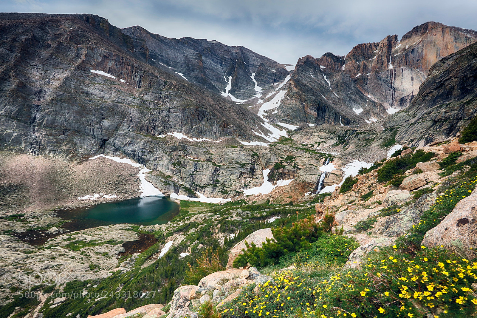 Canon EOS 5DS R sample photo. Chasm lake of rocky photography