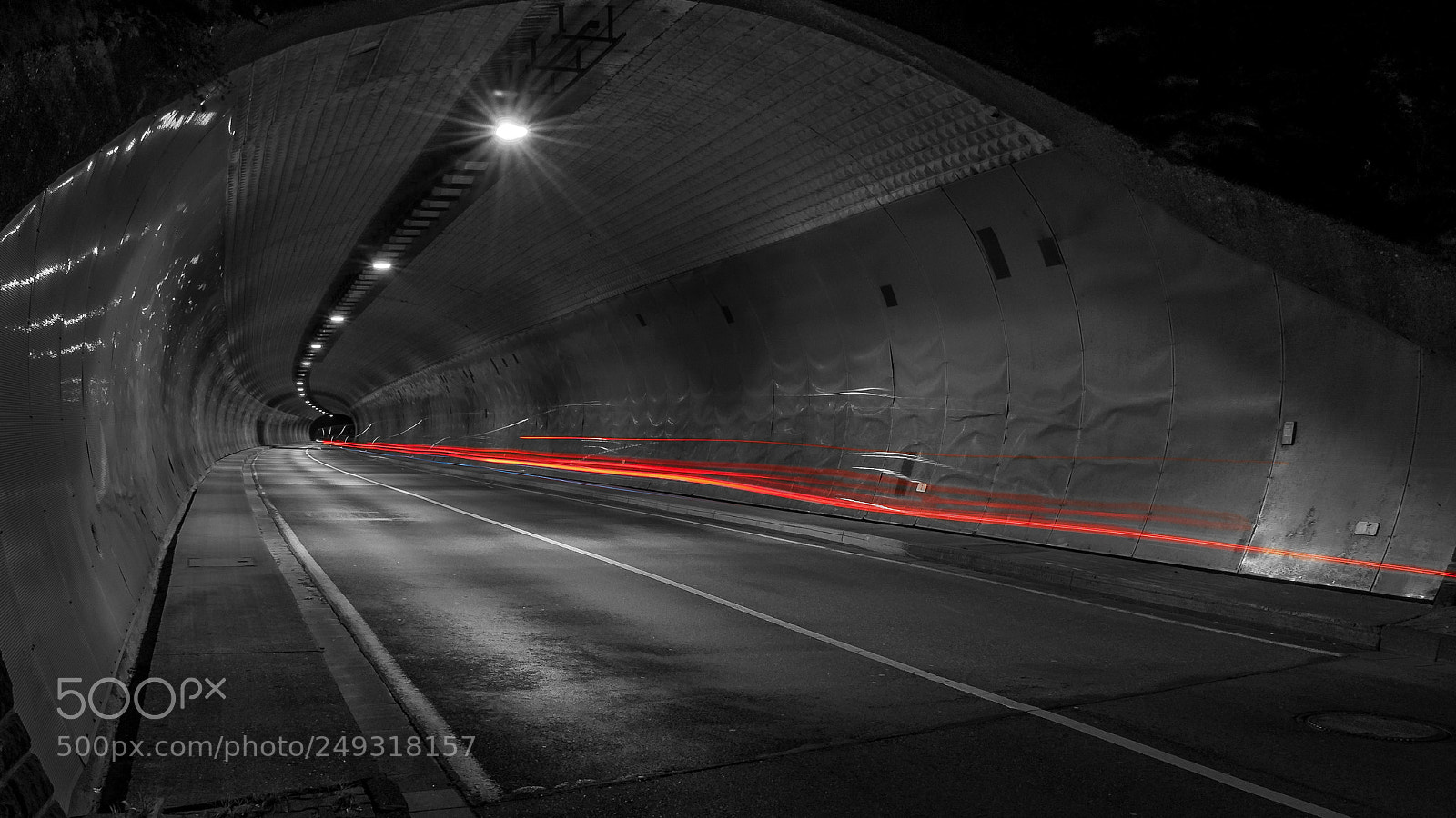 Nikon D300S sample photo. Tunnel photography