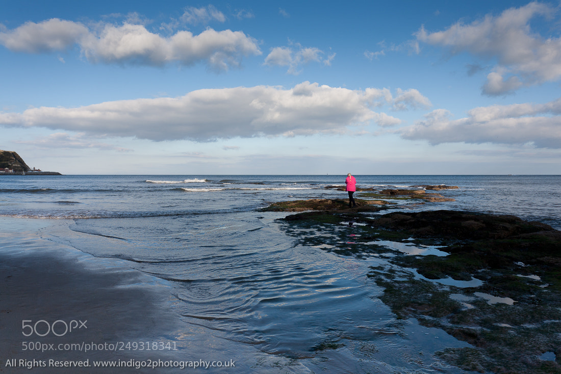 Canon EOS 5D sample photo. Figure in landscape photography