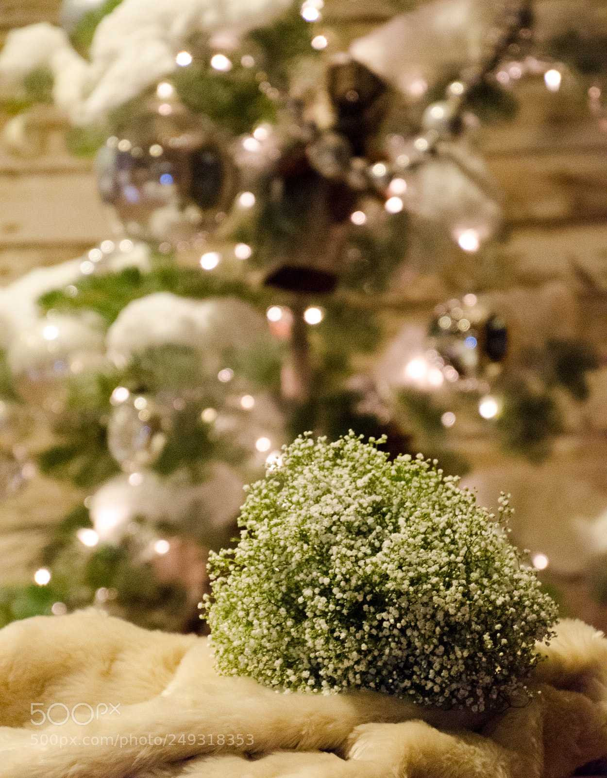 Nikon D5100 sample photo. Baby's breath bouquet photography