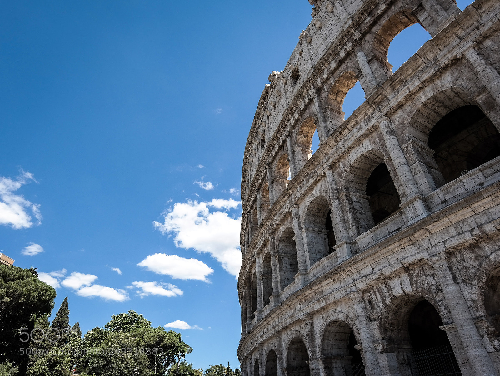 Samsung NX300 sample photo. Colosseo photography