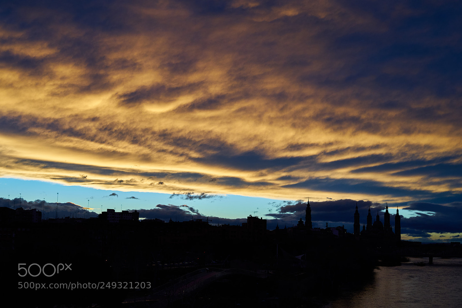 Sony a7 sample photo. Atardecer desde el puente photography