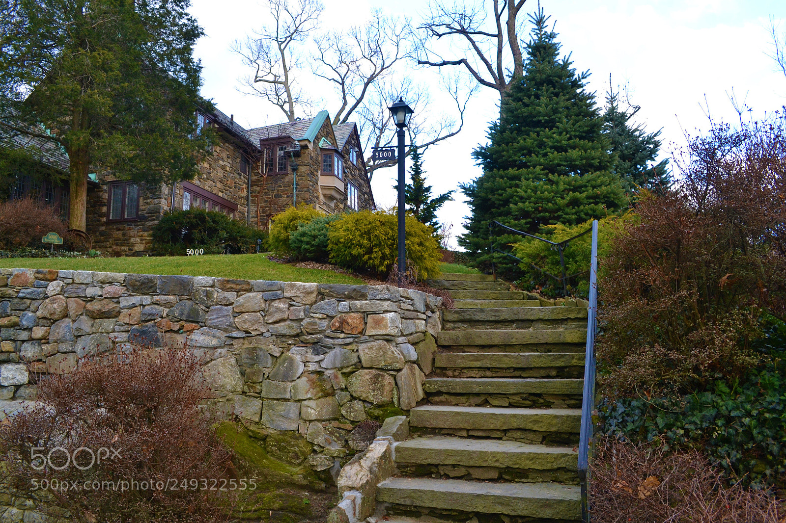 Nikon D3100 sample photo. Staircase leading to house photography