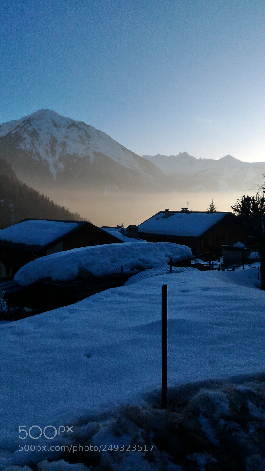 ASUS ZenFone 2 (ZE551ML) sample photo. Hills and snow photography