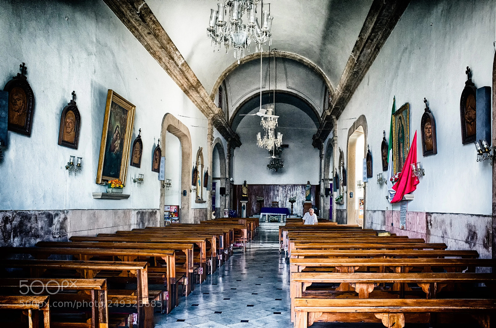 Ricoh GR sample photo. Iglesias de merida (color) photography