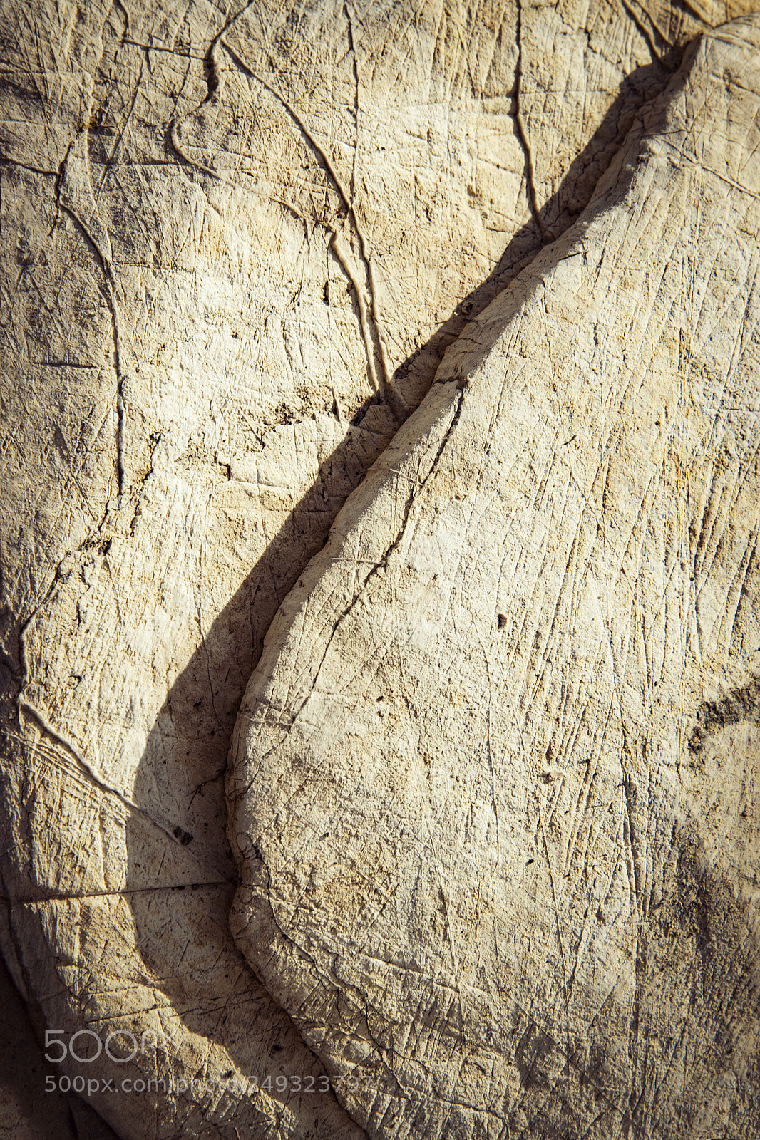 Nikon D5500 sample photo. Limestone rock with oblique photography