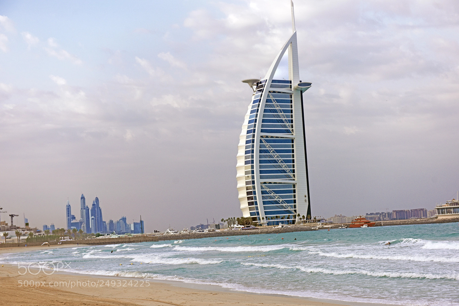 Nikon D810 sample photo. Middle east dubai burj photography