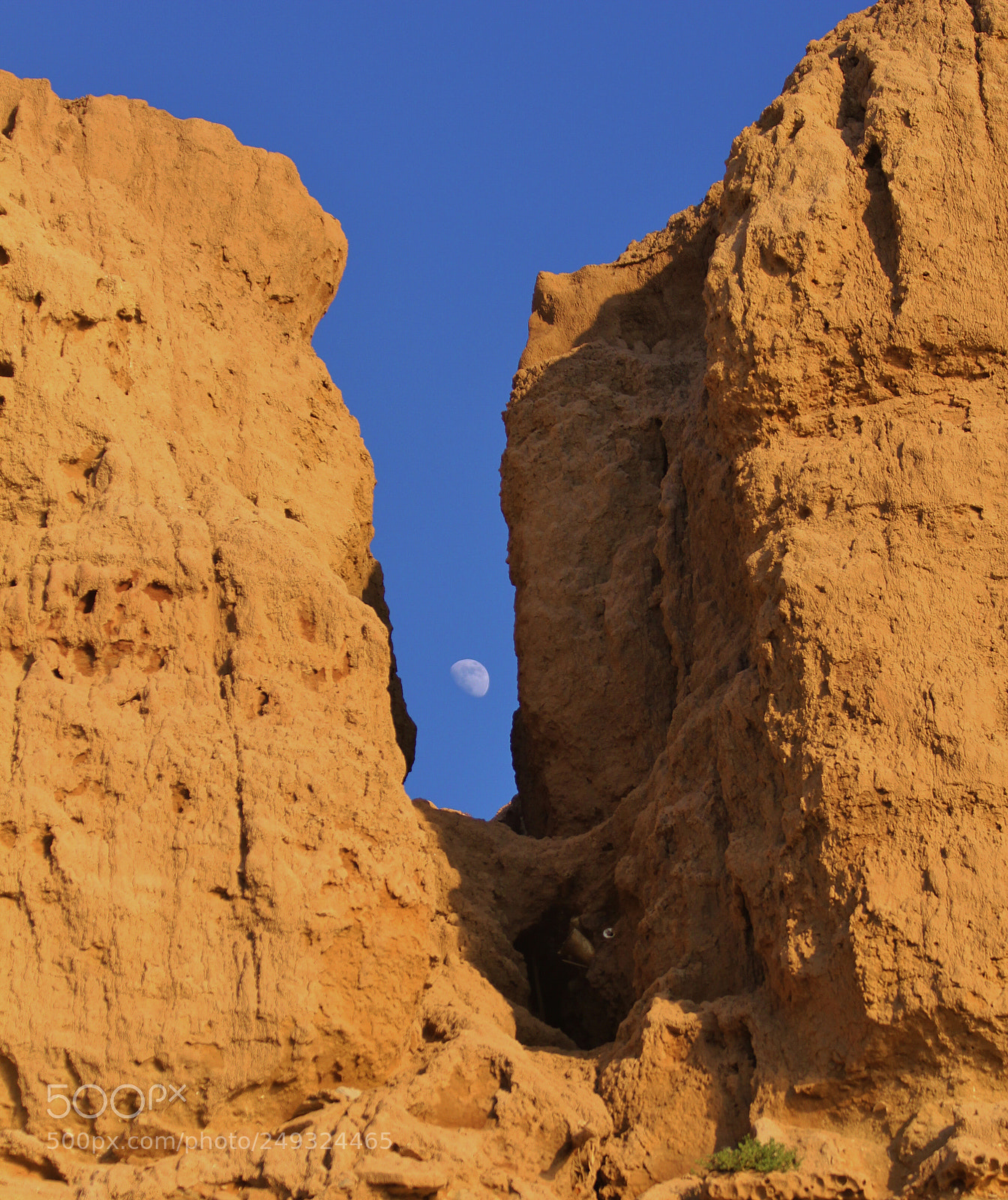 Canon EOS 60D sample photo. Moon in the crack photography