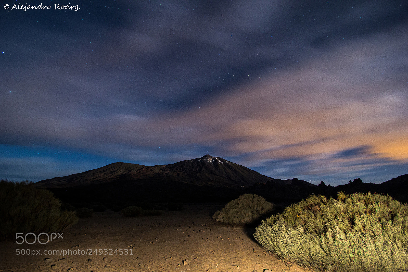 Canon EOS 60D sample photo. Noche con luna photography