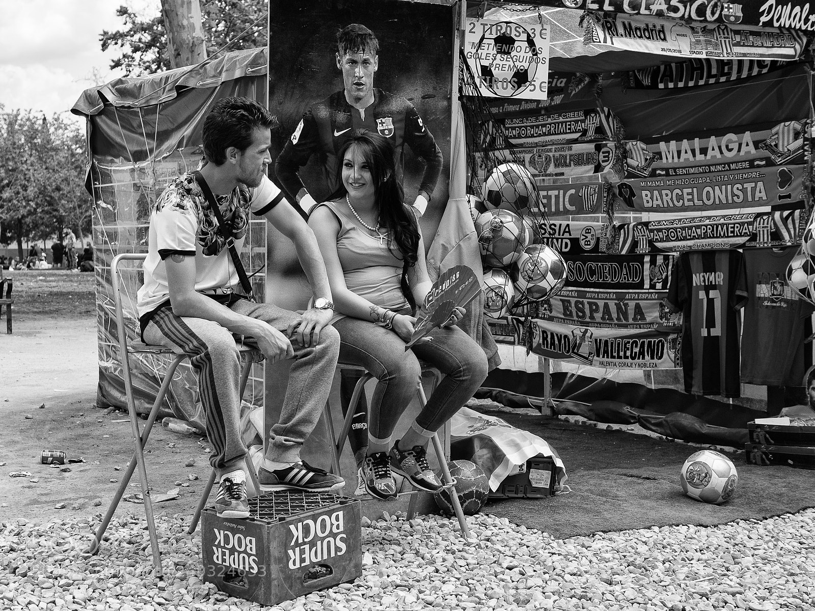 Olympus OM-D E-M5 sample photo. Neymar and his friends photography