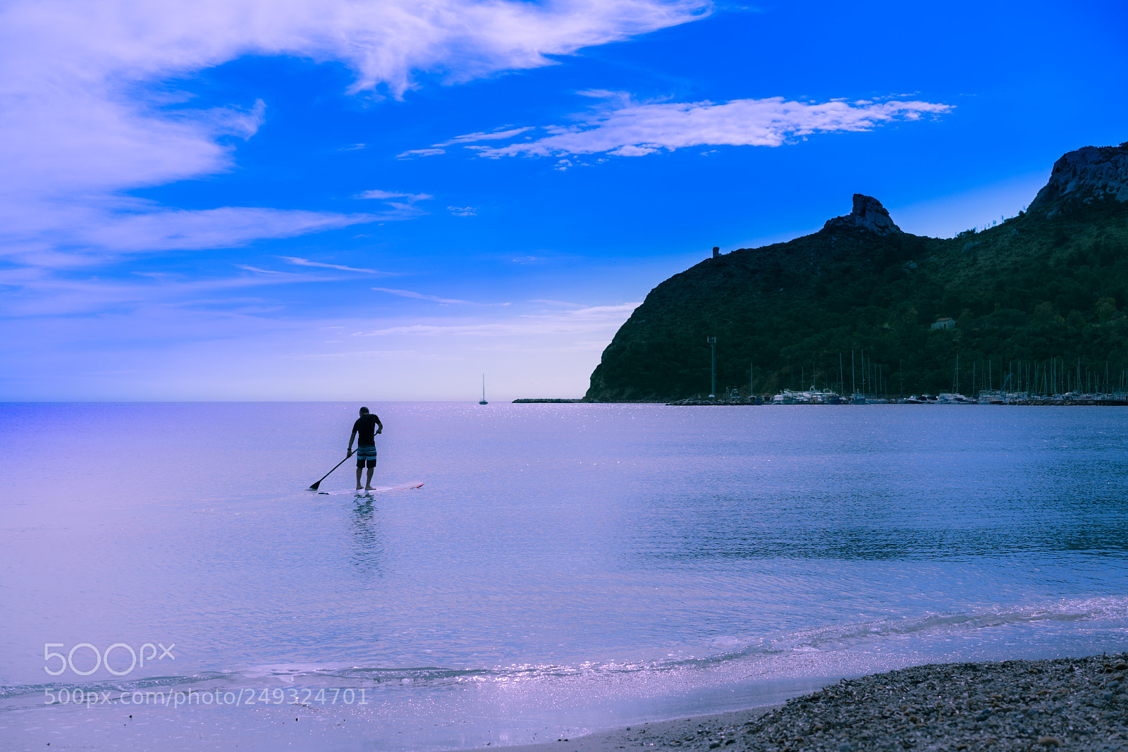 Sony a7R II sample photo. Stand up paddle photography