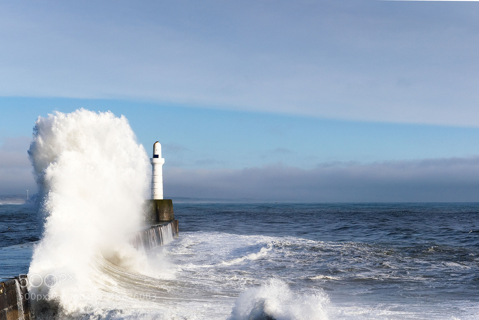 Nikon D5300 sample photo. Aberdeen breakwater photography