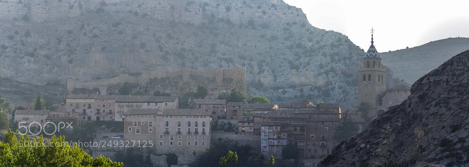 Nikon D7100 sample photo. Albarracin al anochecer photography