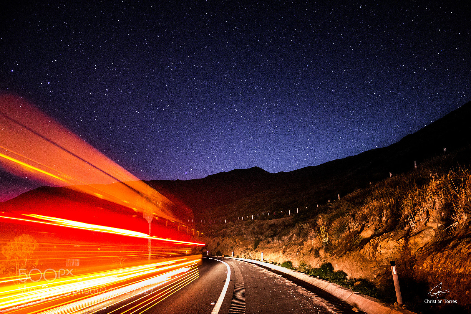 Canon EOS 60D sample photo. Superlightpaint on ensenada bay photography