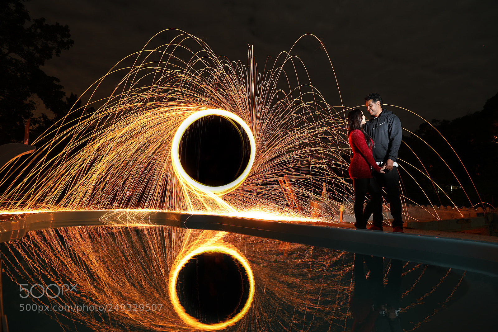 Canon EOS 5D Mark IV sample photo. Light painting photography