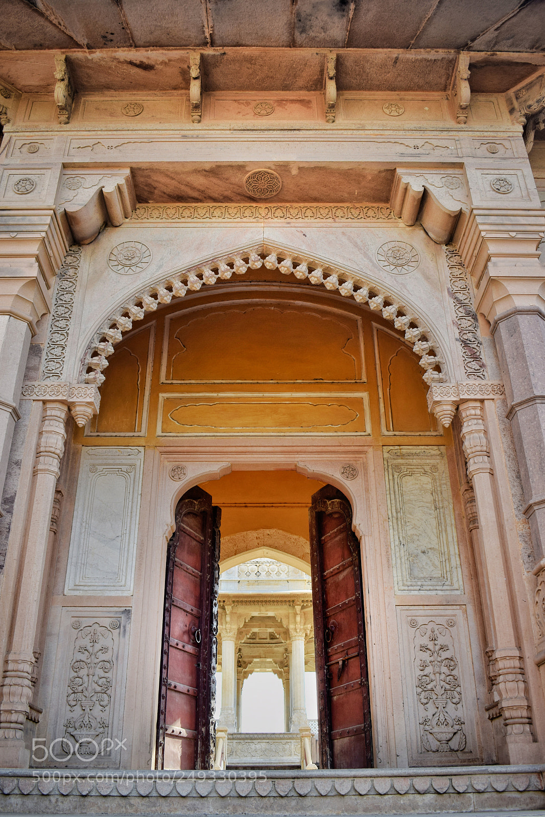 Nikon D5300 sample photo. Ancient palace doors, india photography