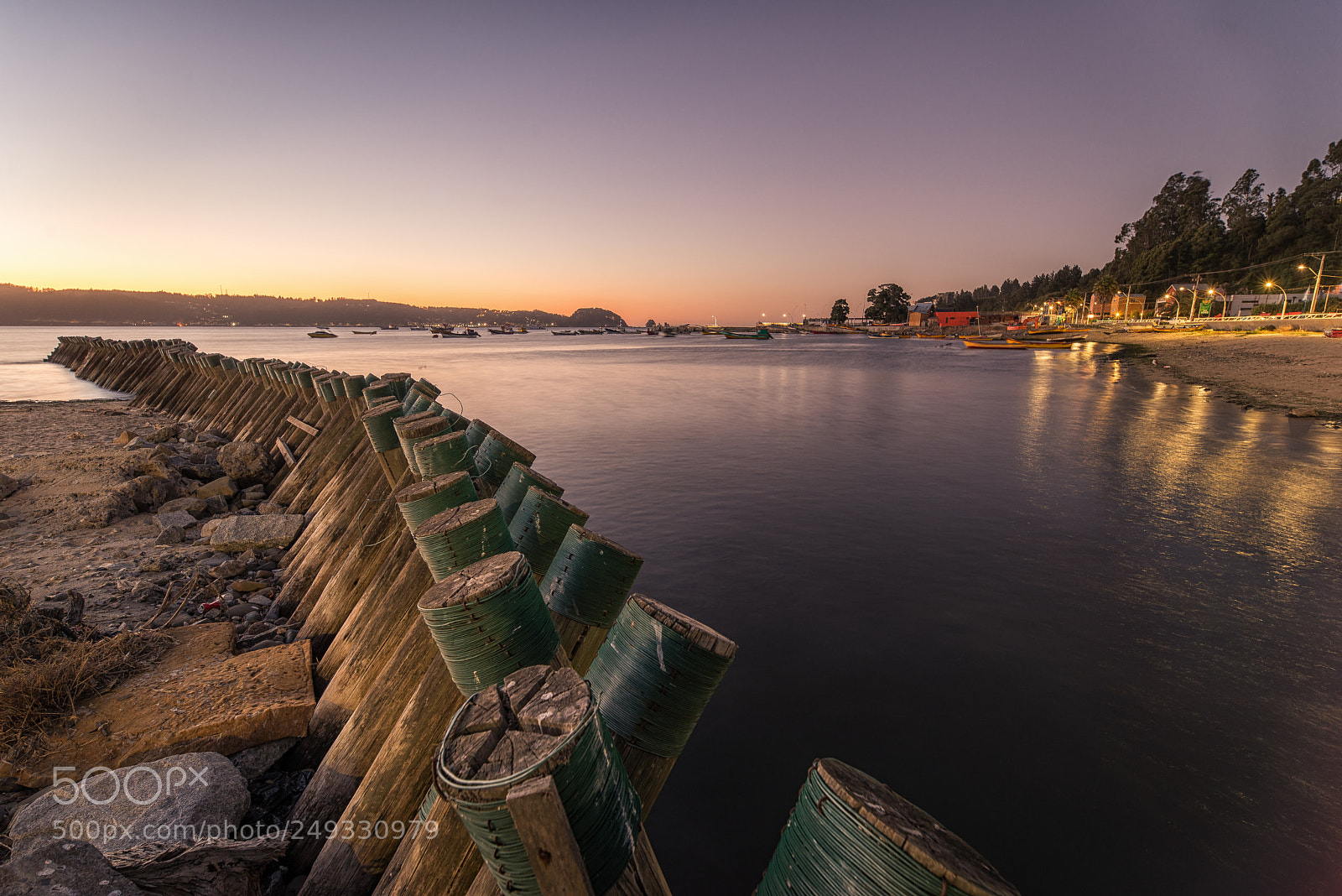 Nikon D610 sample photo. Malecón en villarrica photography