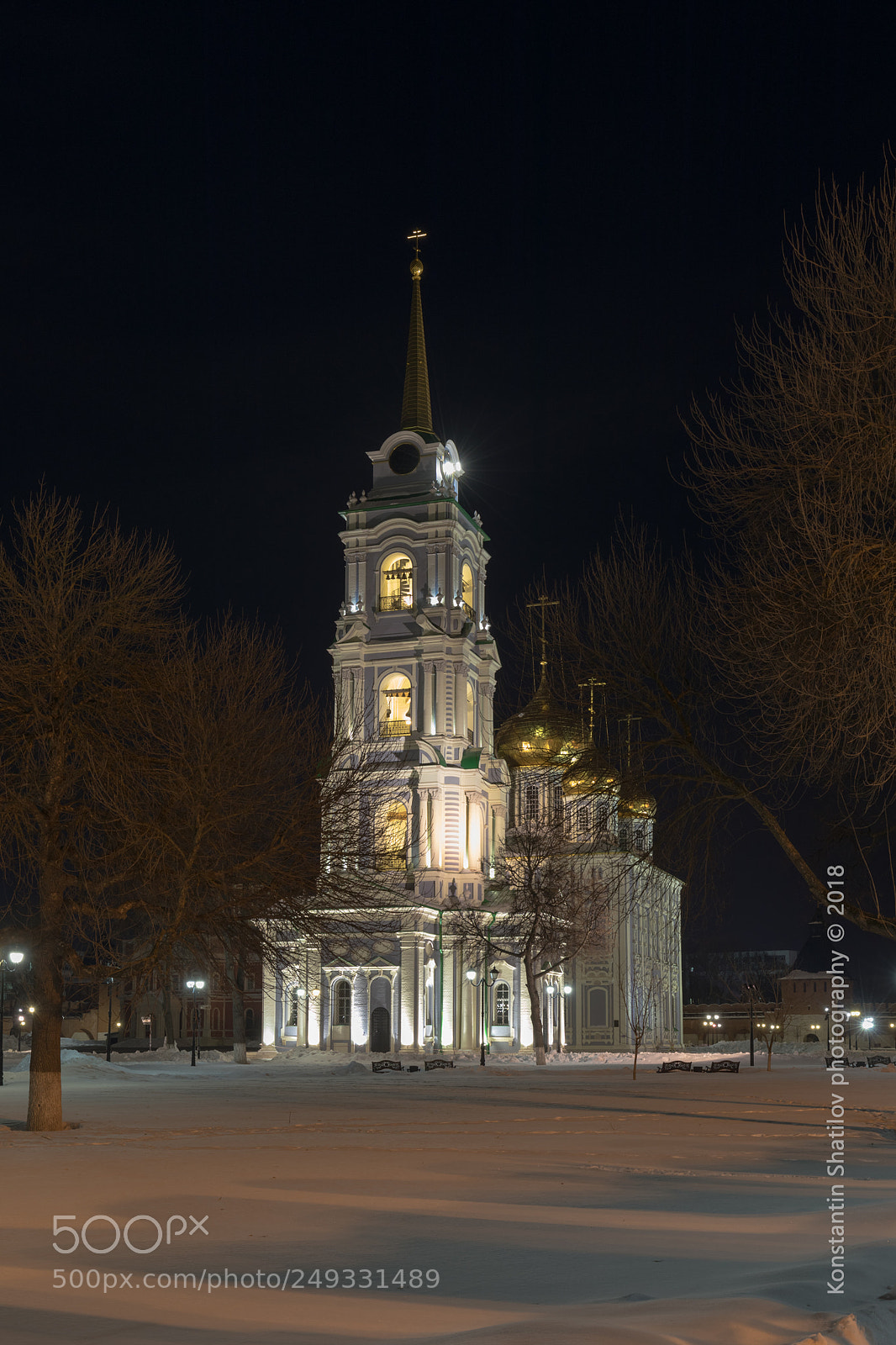 Canon EOS 5D Mark IV sample photo. Колокольня Успенского собора Тульского кремля photography
