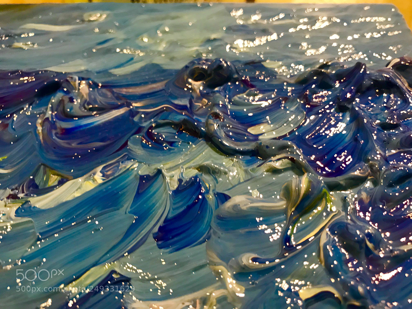 Apple iPhone 7 Plus sample photo. Painting of sea and photography