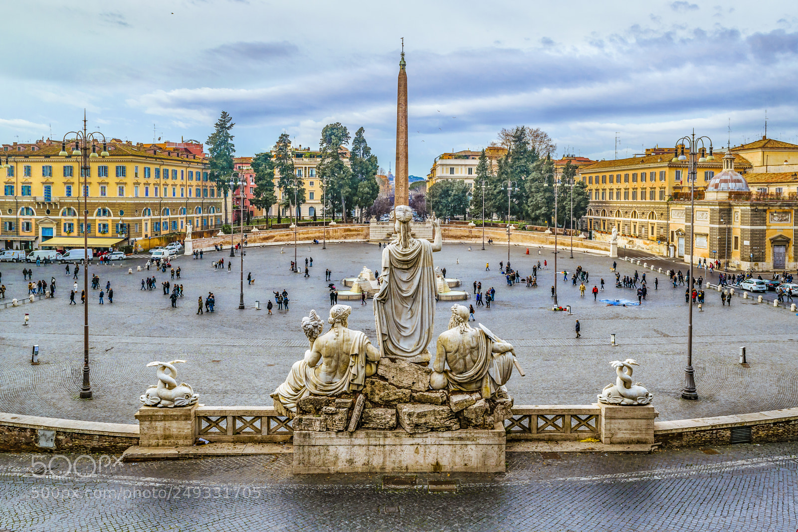 Nikon D3300 sample photo. Piazza del popolo, rome photography