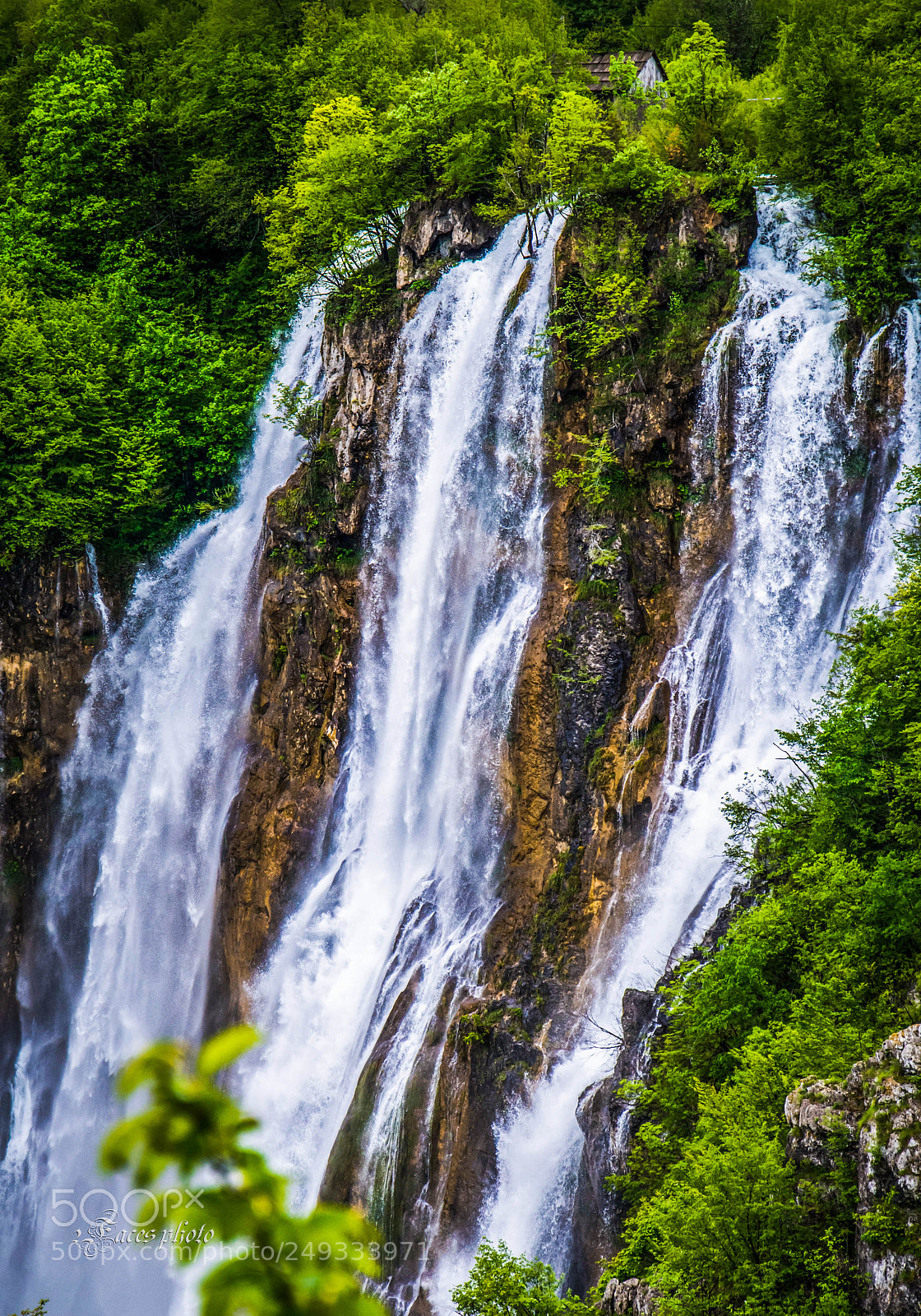 Nikon D7100 sample photo. Big waterfall photography