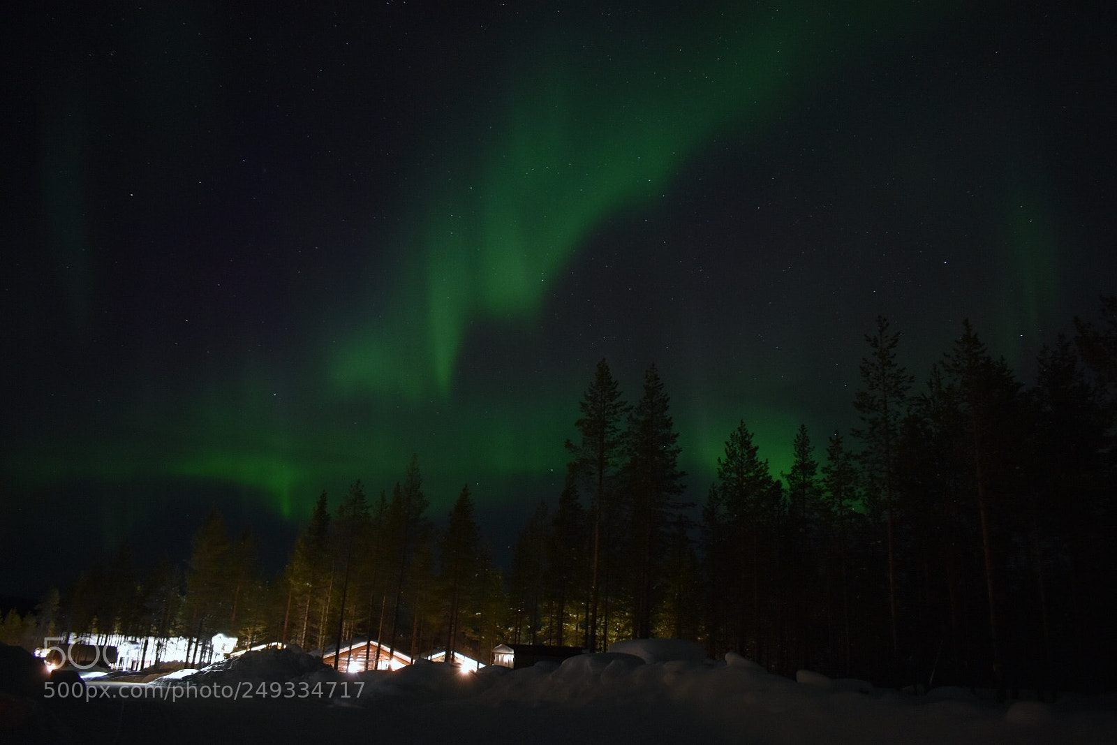 Nikon D5600 sample photo. Aurora hunting photography