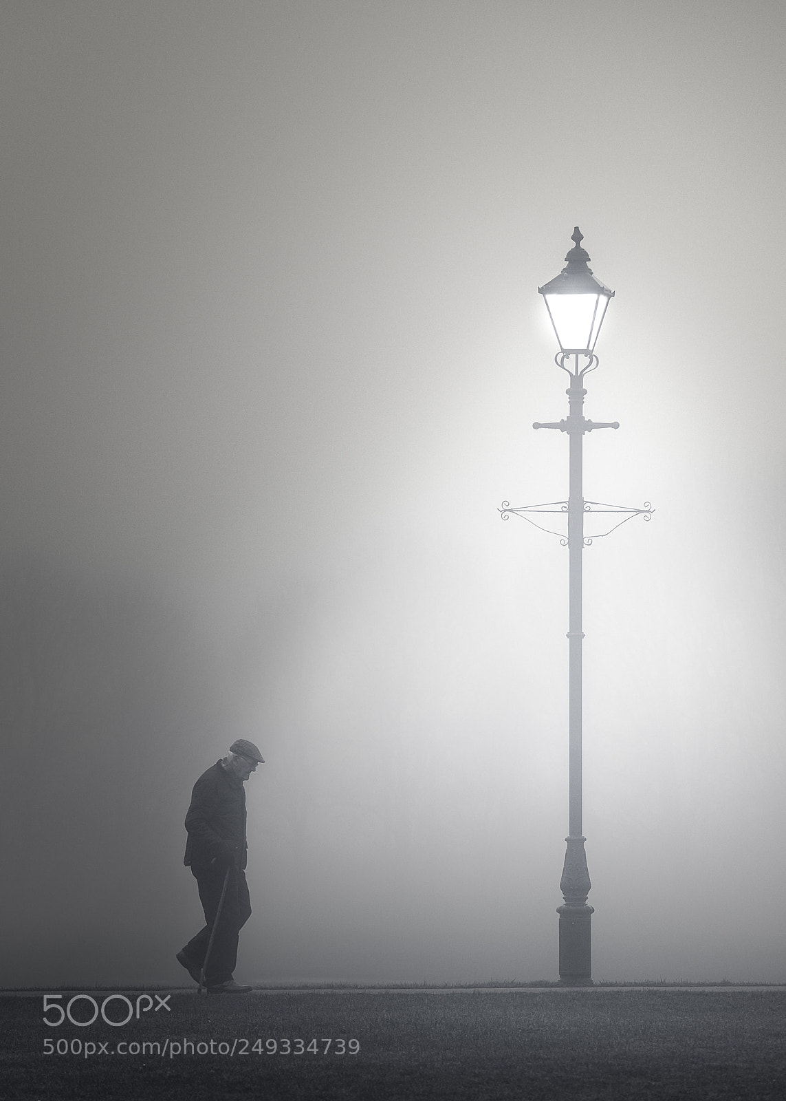 Sony a7 II sample photo. Foggy stroll photography