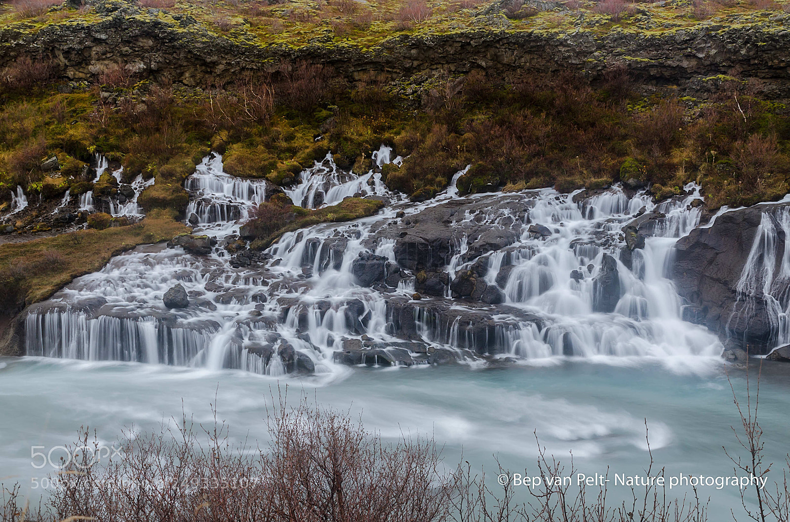 Nikon D7000 sample photo. Hraunfossar; vulcanic rocks photography