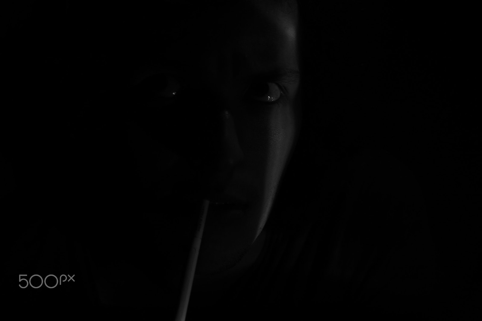 Canon EF 50mm F1.8 II sample photo. Smoking - hurting photography