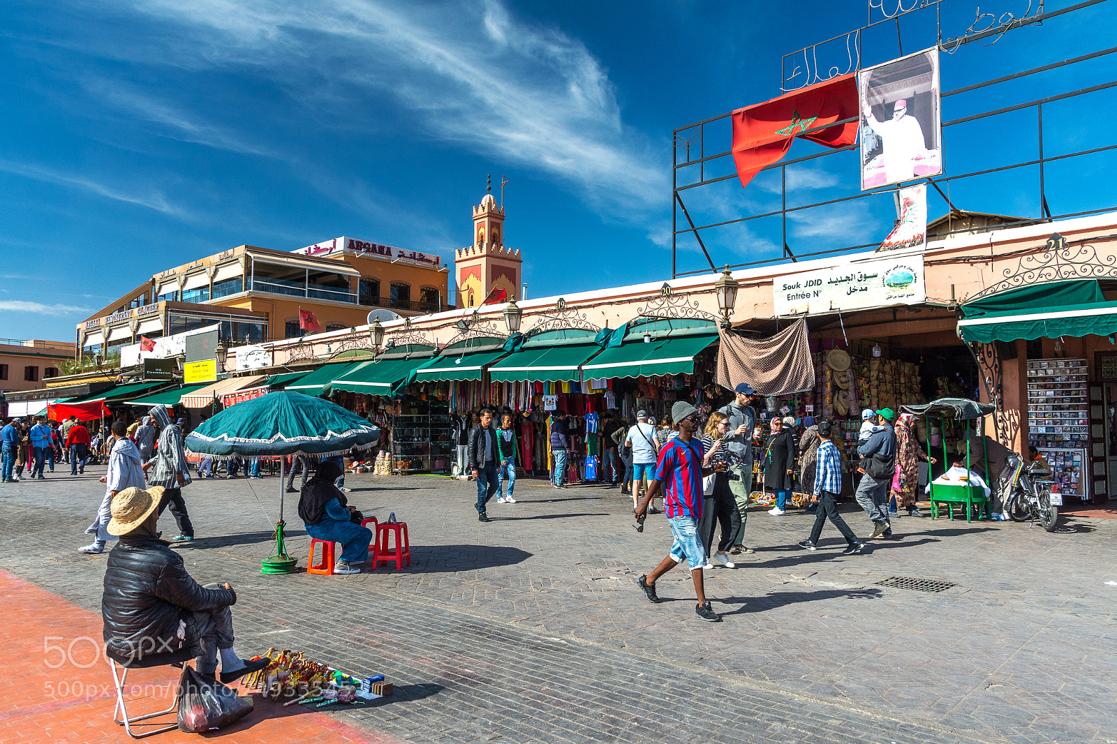 Nikon D7100 sample photo. La plaza jemaa el photography