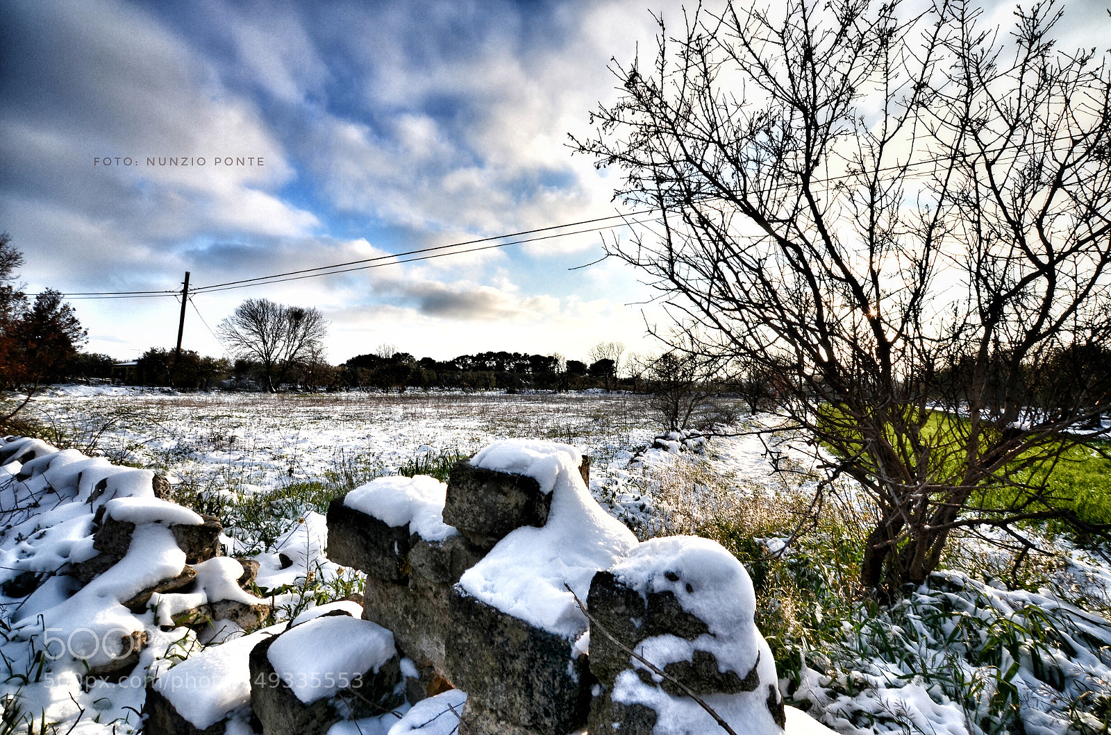 Nikon D5100 sample photo. Snow photography