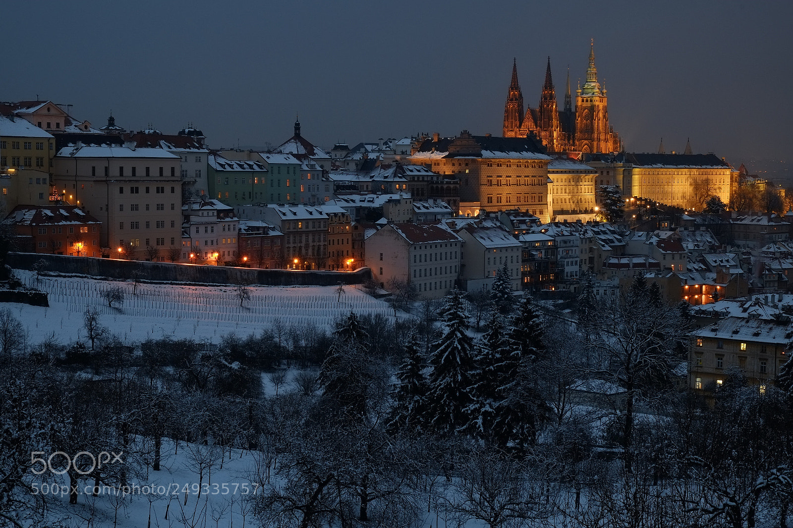 Fujifilm X-E1 sample photo. Prague castle photography