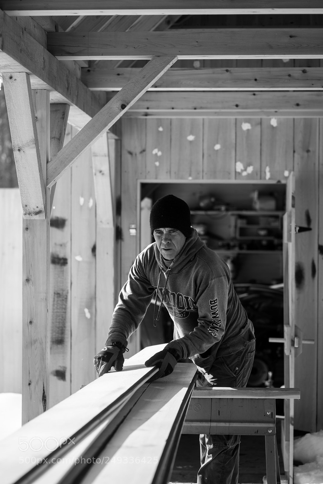 Pentax K-1 sample photo. Carpenter at work photography