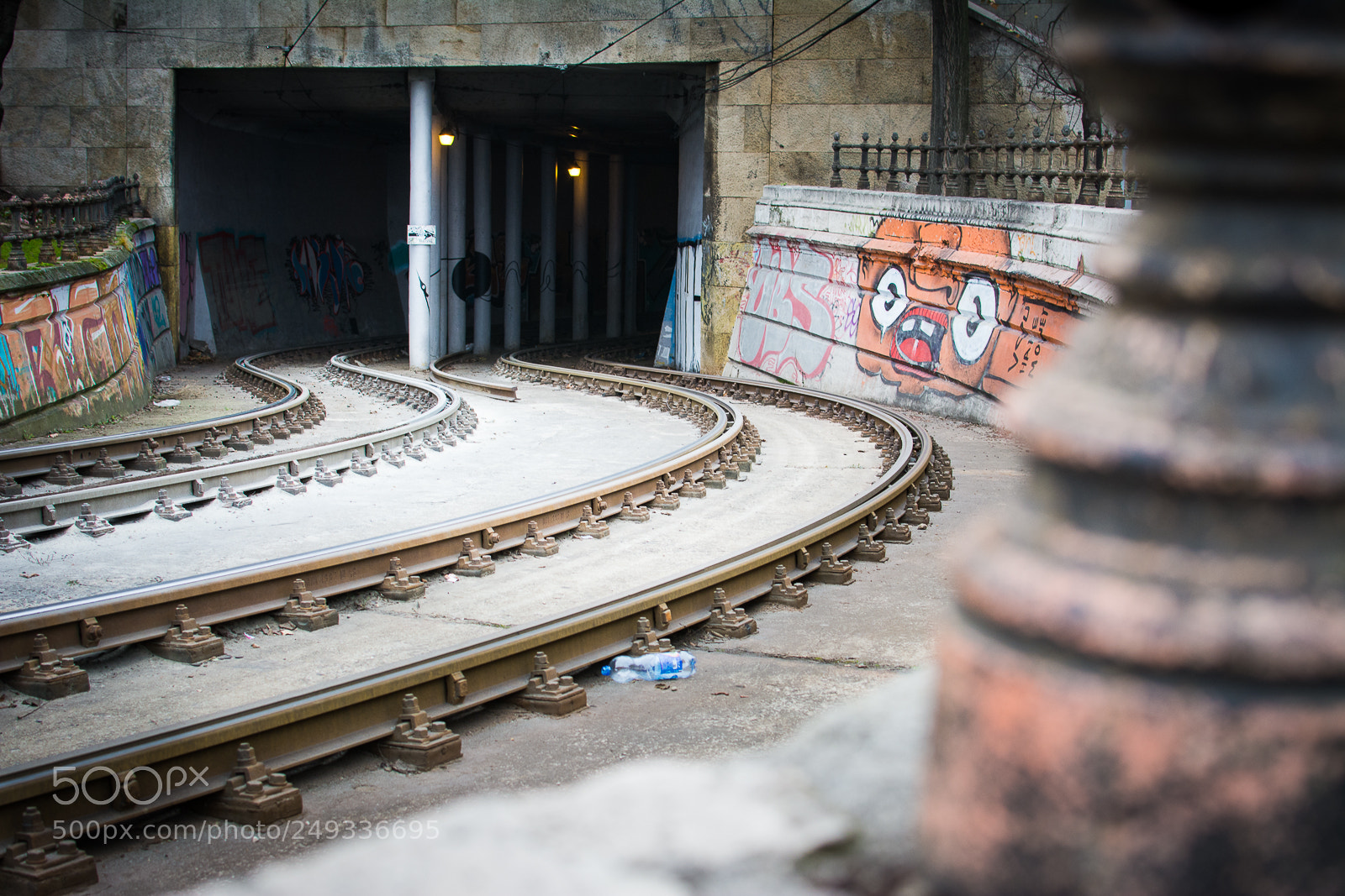 Nikon D7100 sample photo. Budapest tram tracks photography