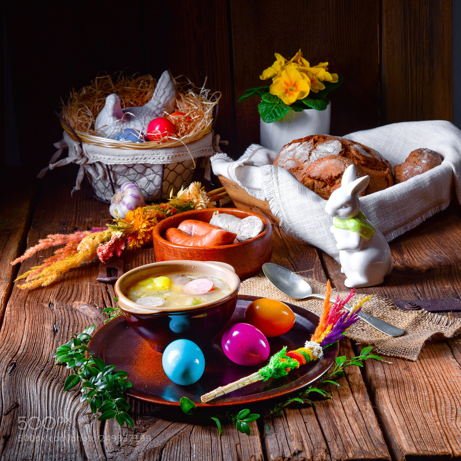 Nikon D810 sample photo. Easter decoration with polish photography