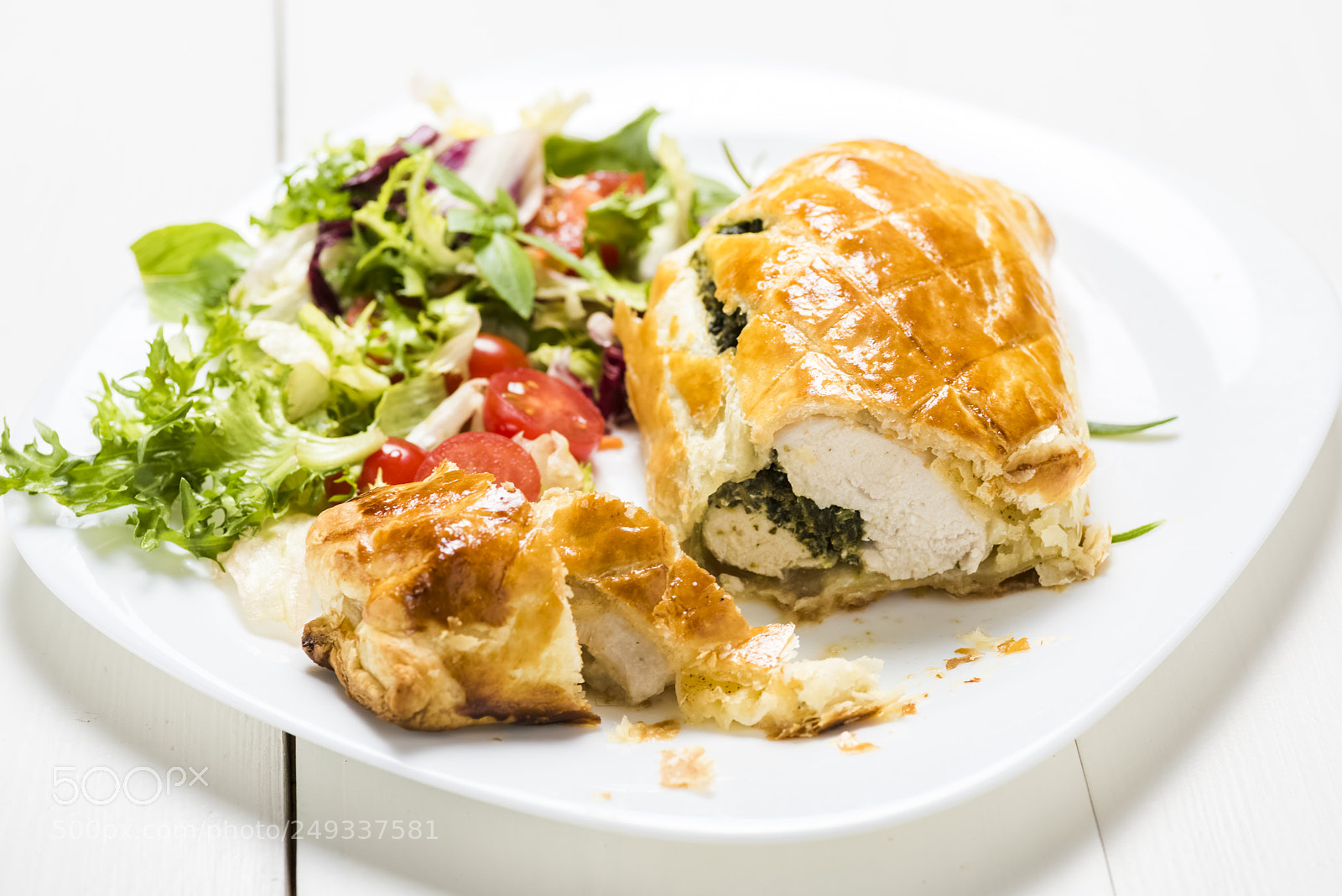 Nikon D810 sample photo. Chicken breast stuffed with photography