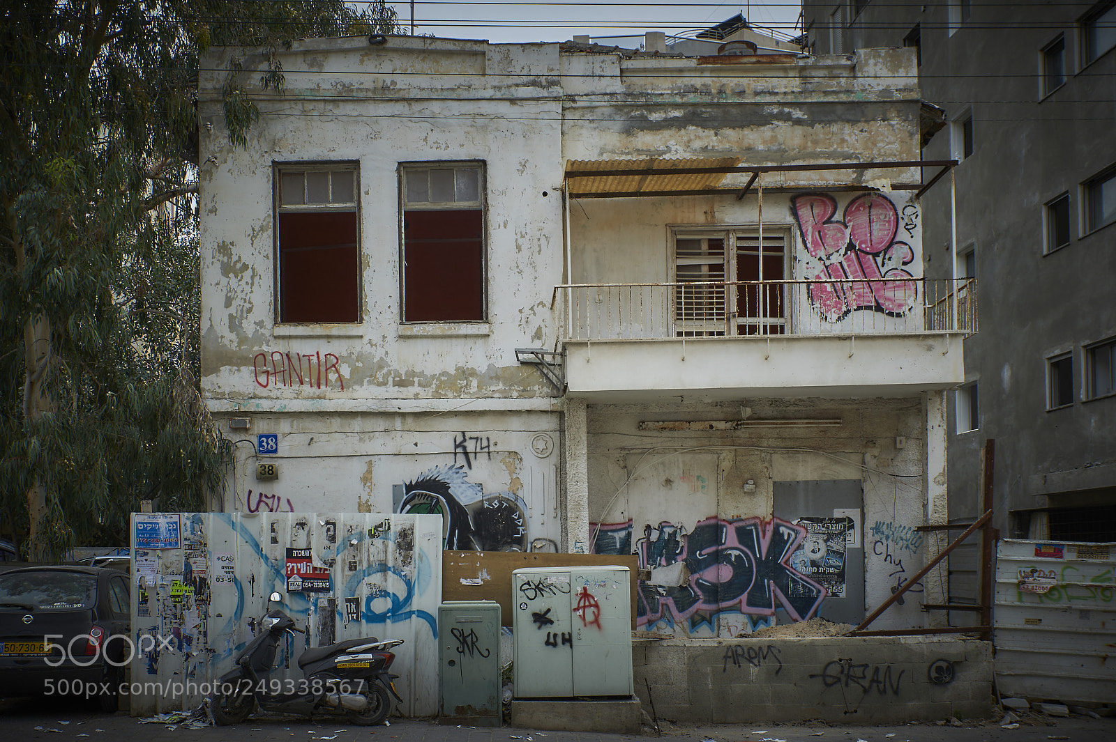 Nikon D700 sample photo. Tlv bauhaus photography