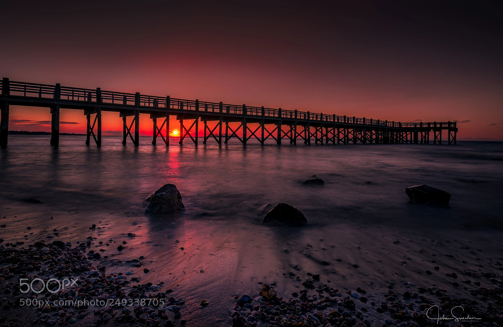Nikon D810 sample photo. Beach winter sunrise photography