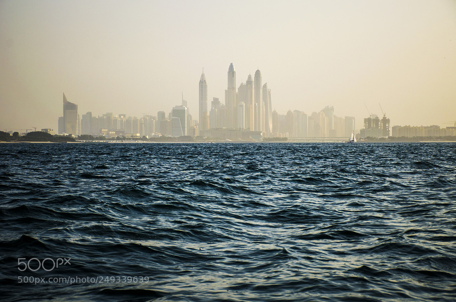 Nikon D5100 sample photo. Dubai skyline photography