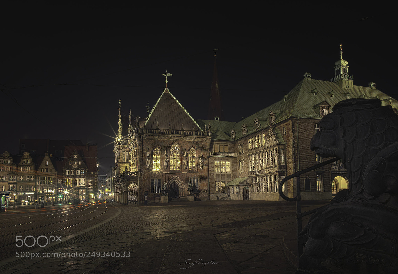 Nikon D7200 sample photo. Rathaus bremen photography