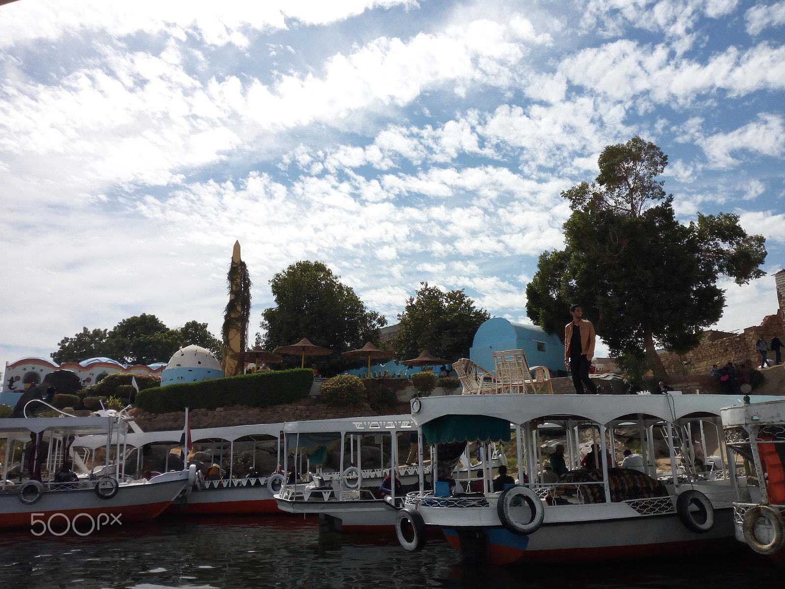 HUAWEI GR3 sample photo. Boats in nuba, aswan, egypt photography