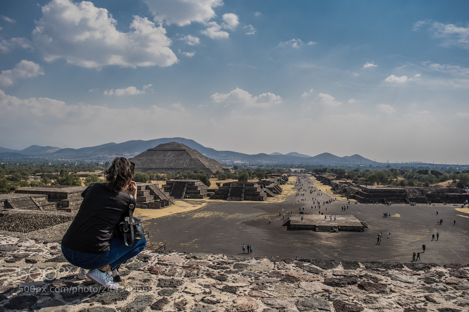 Nikon D5300 sample photo. Pyramid girl photography