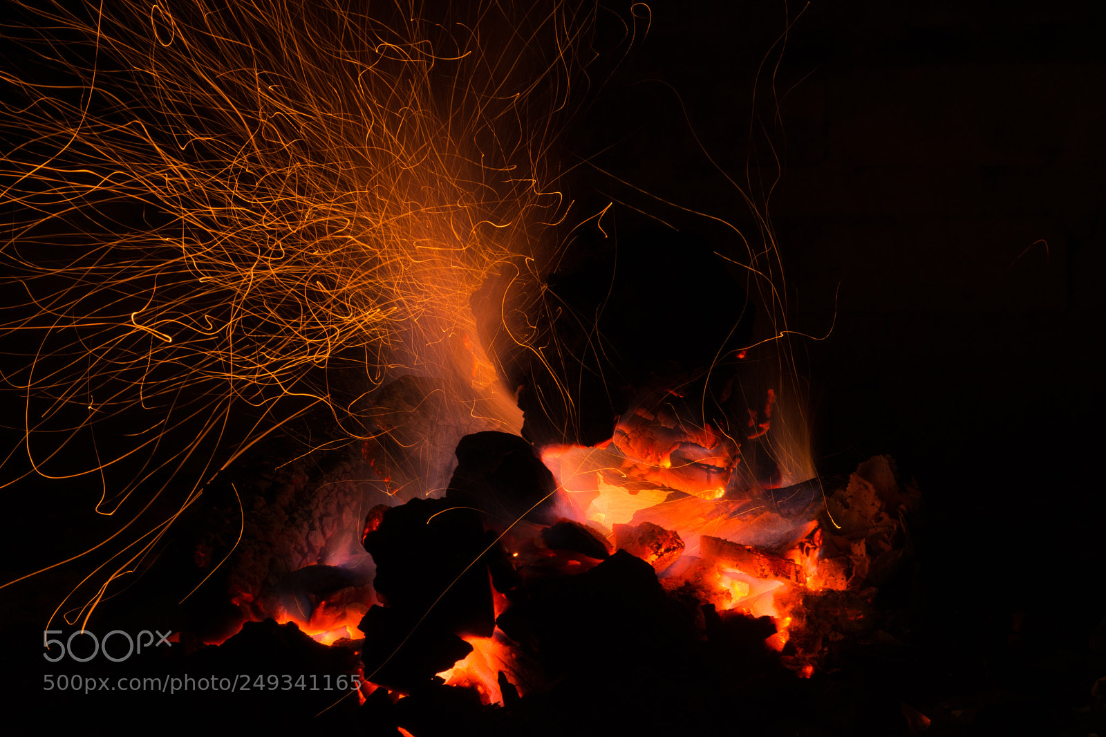 Nikon D7200 sample photo. Fuego para el asadito photography