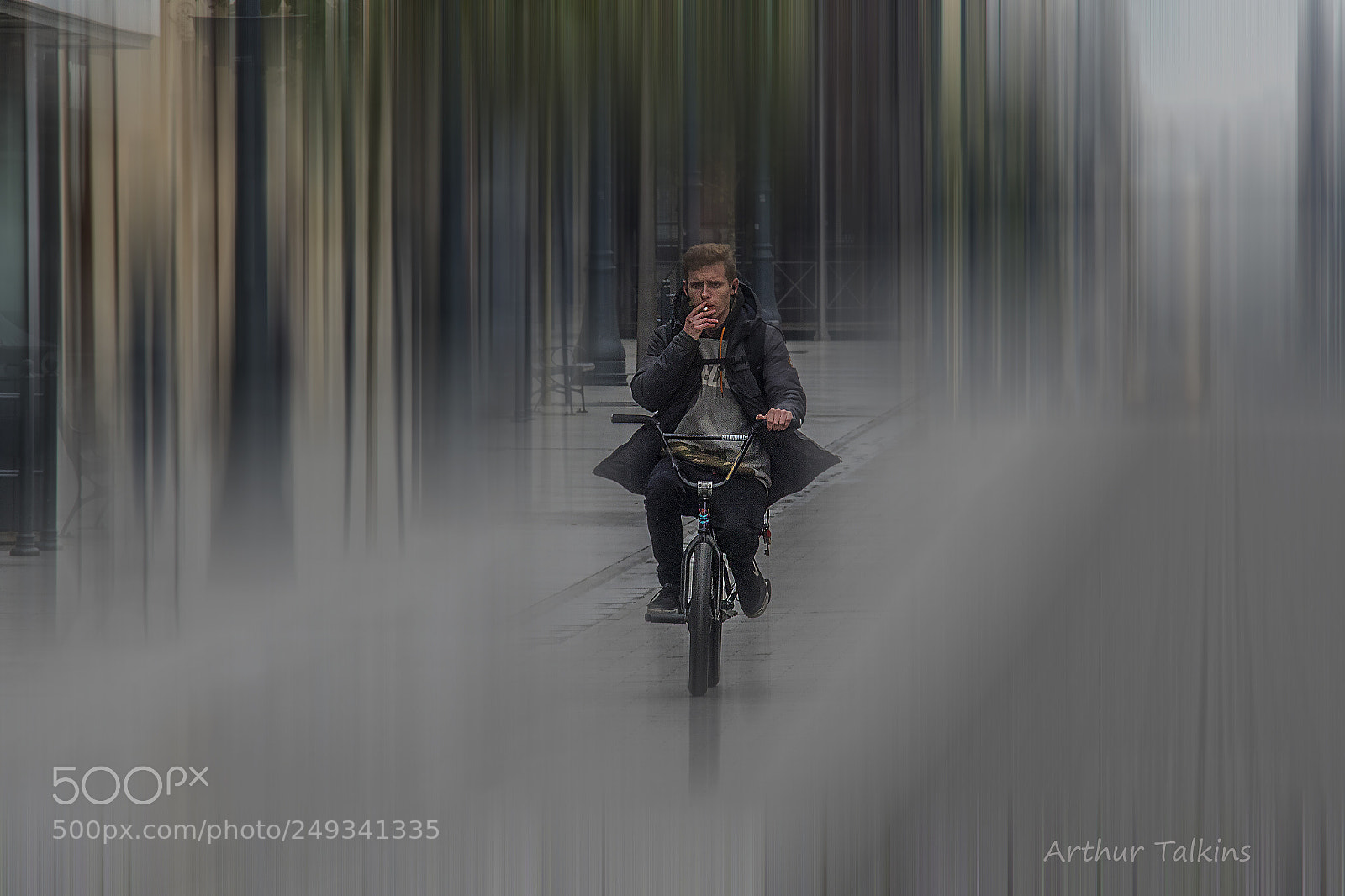 Pentax K-1 sample photo. Smoke in hand...the ride photography
