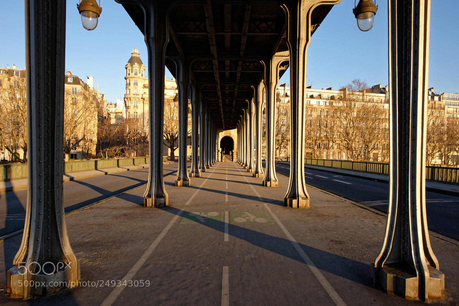 Nikon D610 sample photo. Paris sunrise perspective photography