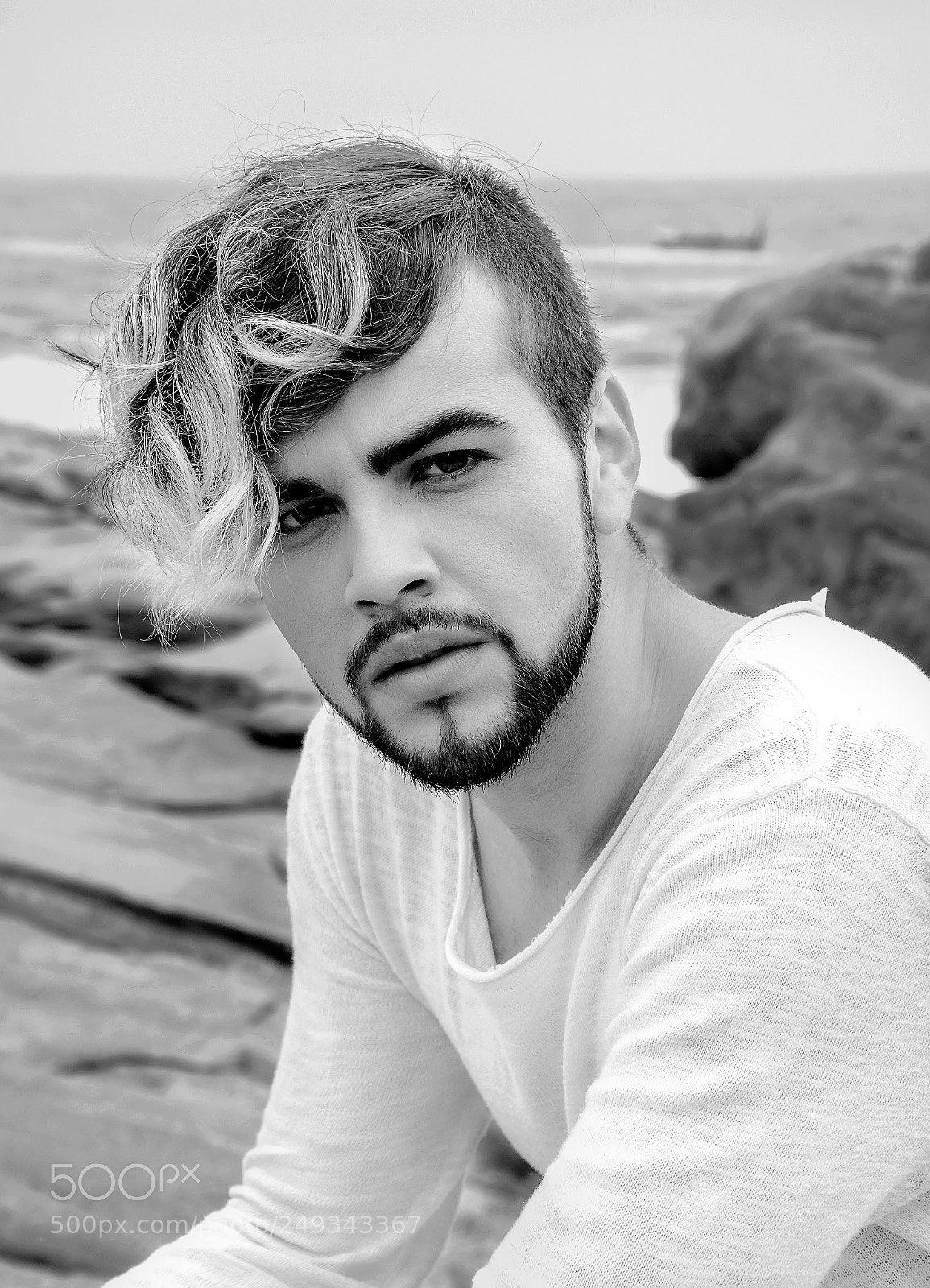 Nikon D7100 sample photo. Black shadows & white roses photography