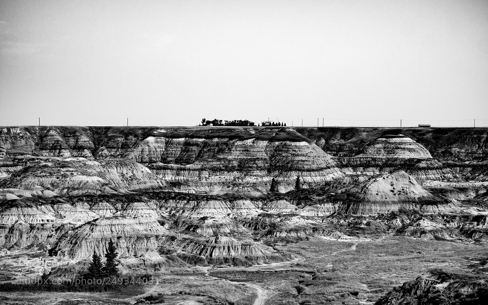 Panasonic Lumix DMC-GX7 sample photo. Drumheller badlands photography