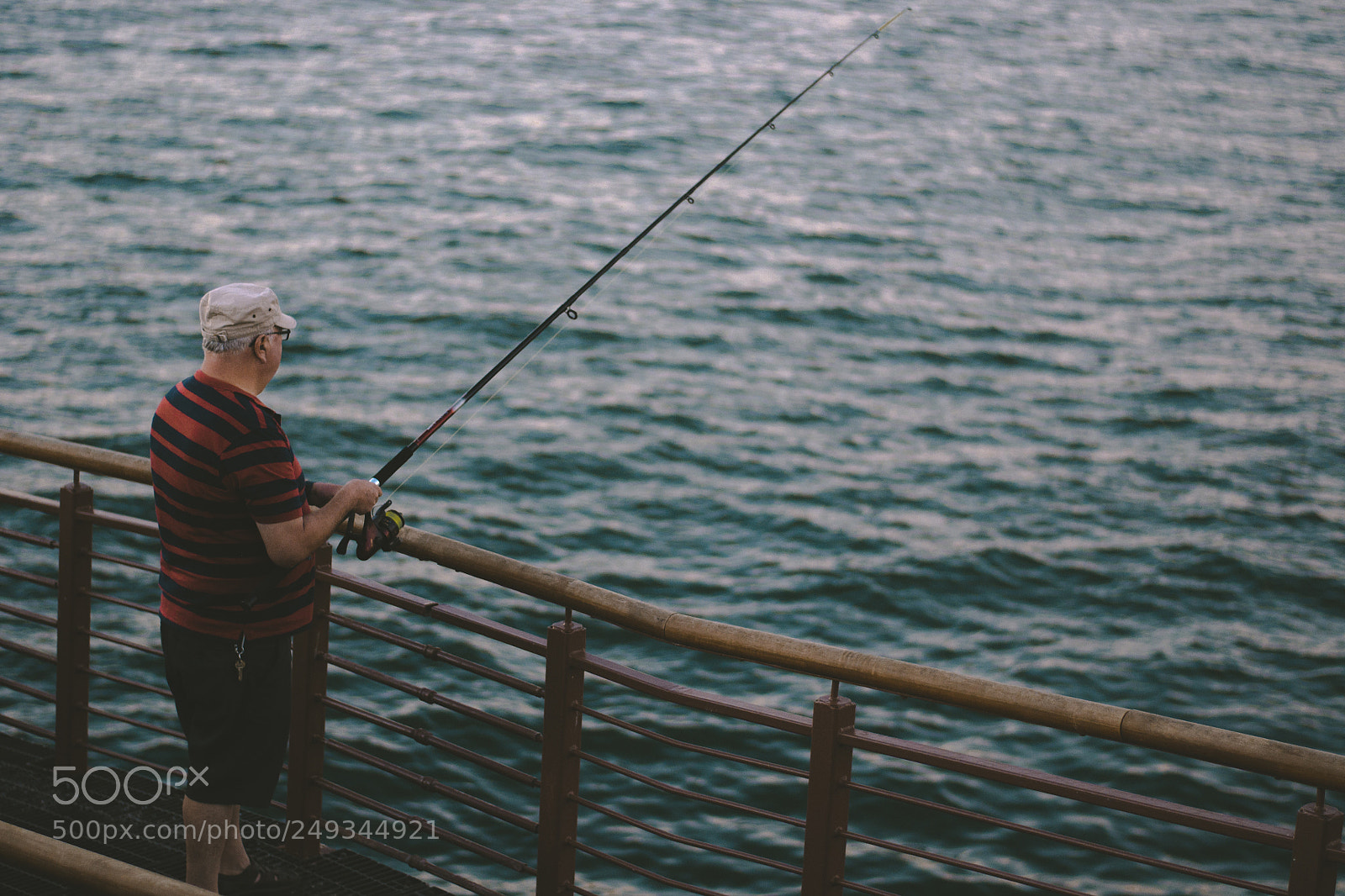 Nikon D3100 sample photo. Old man's fishing skills photography